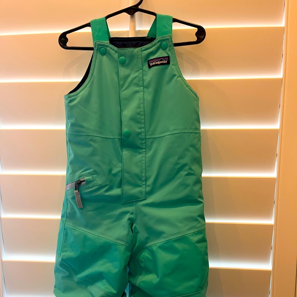 Patagonia Snow Bibs 2T ❄️ Teal Unisex